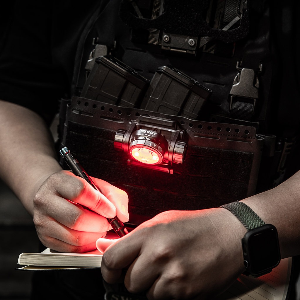 【Nextorch ネクストーチ】hiStar Headlamp With Helmet Mount