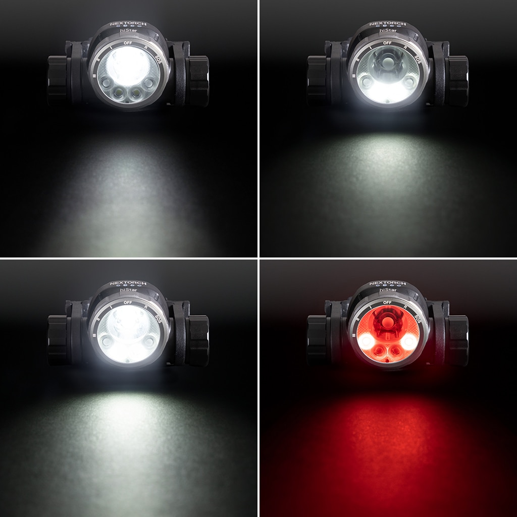 【Nextorch ネクストーチ】hiStar Headlamp With Helmet Mount