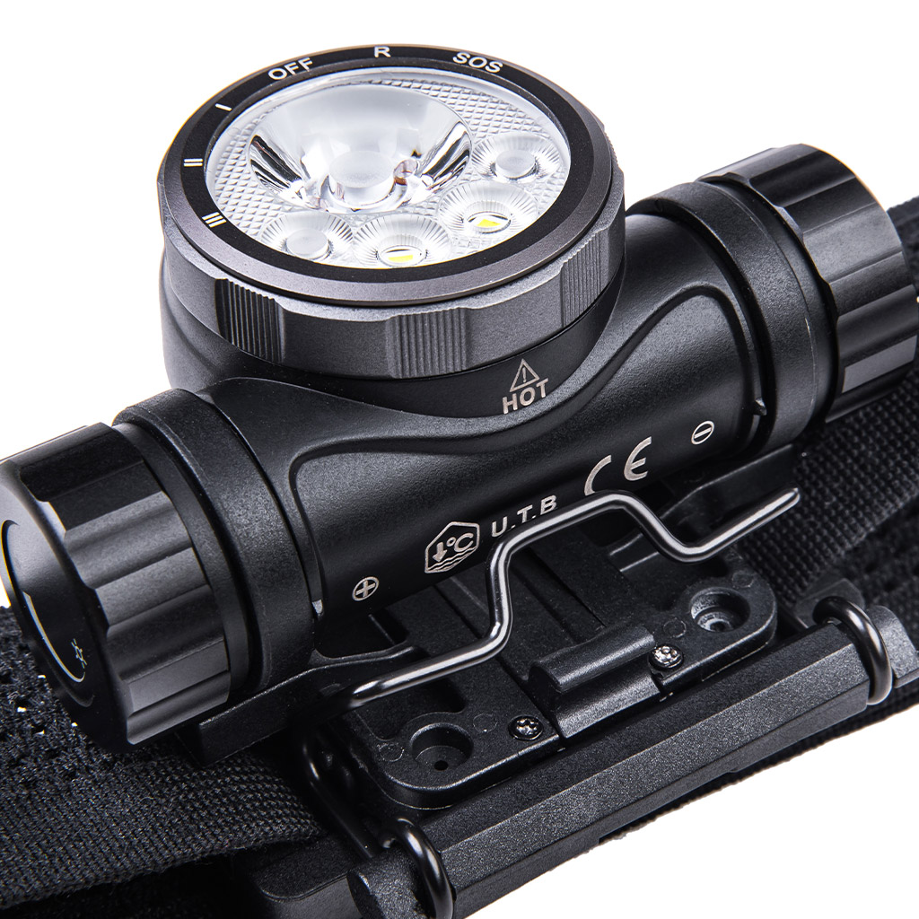 【Nextorch ネクストーチ】hiStar Headlamp With Helmet Mount