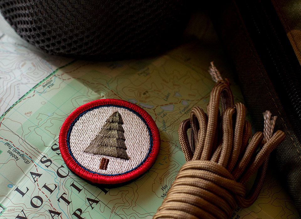 【ゆうパケット対象 】PDW Pine State Mini Morale Patch