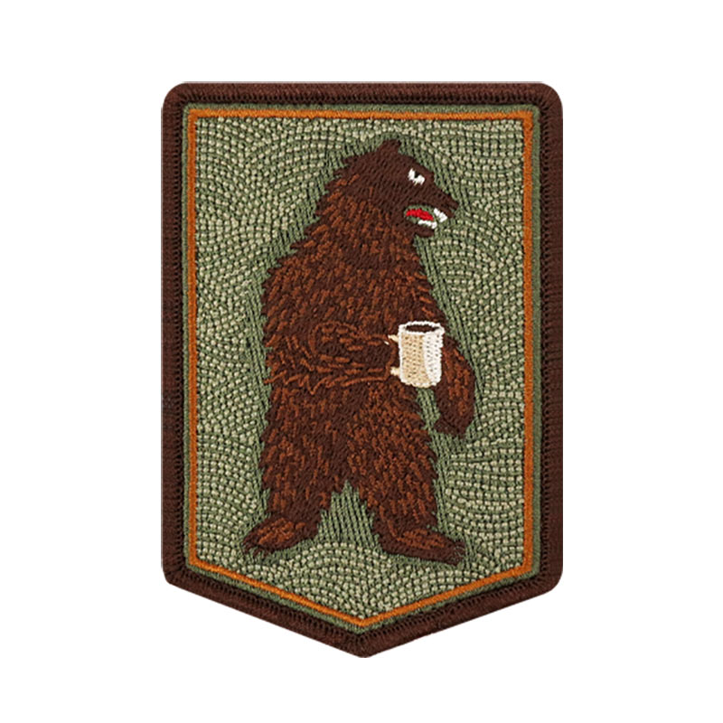 【ゆうパケット対象 】PDW Morning Bear Morale Patch