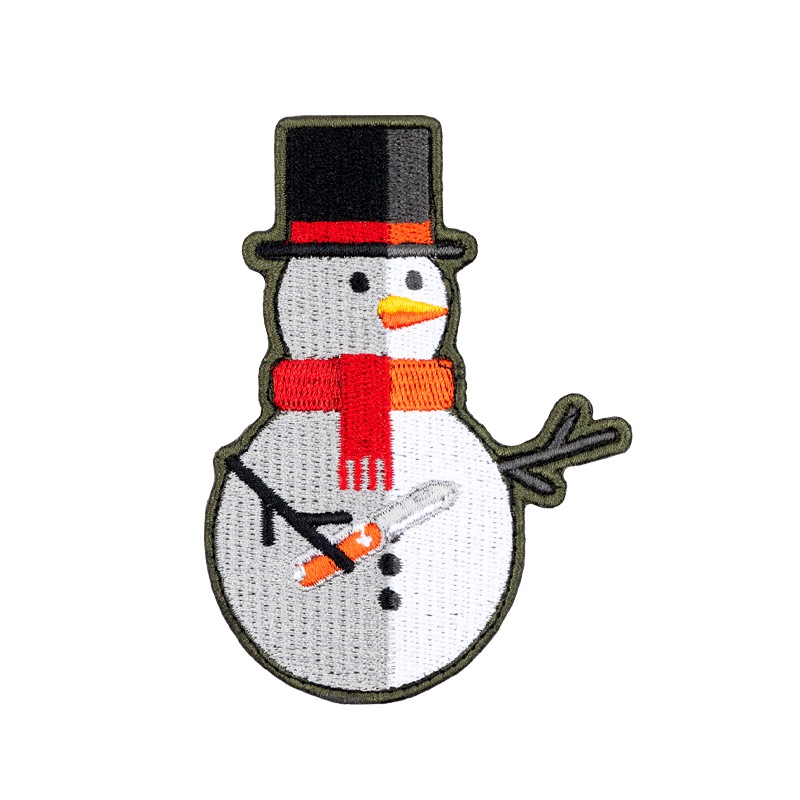 【ゆうパケット対象 】PDW EDC Snowman Morale Patch