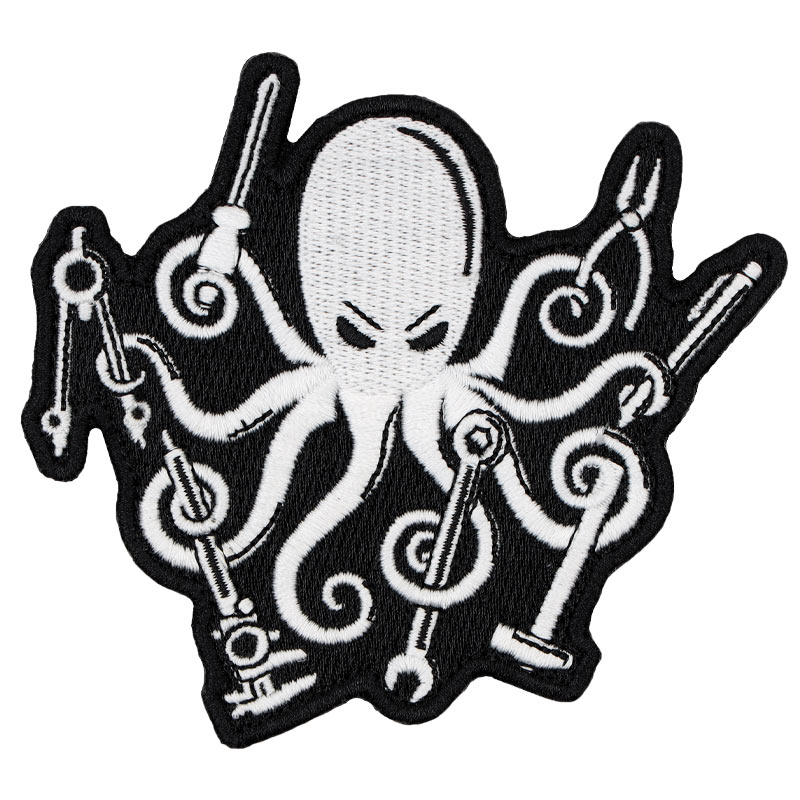 【ゆうパケット対象 】SPD DIY Kraken GID Morale Patch