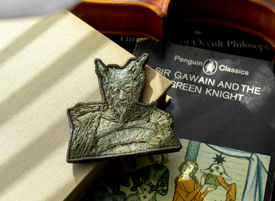 【ゆうパケット対象 】PDW Green Knight Morale Patch