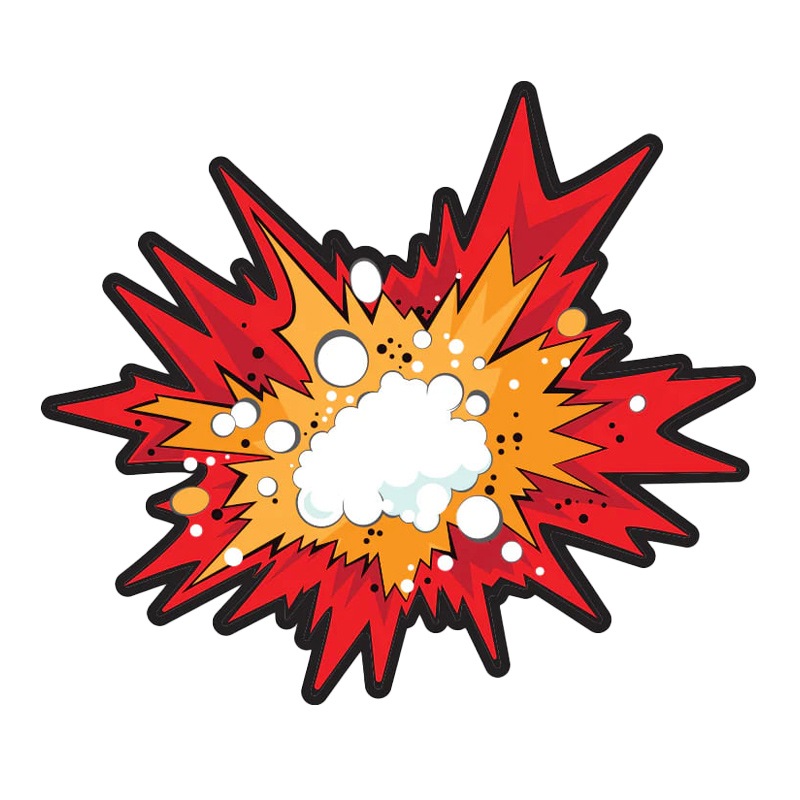 【ゆうパケット対象 】PDW Boom Sticker