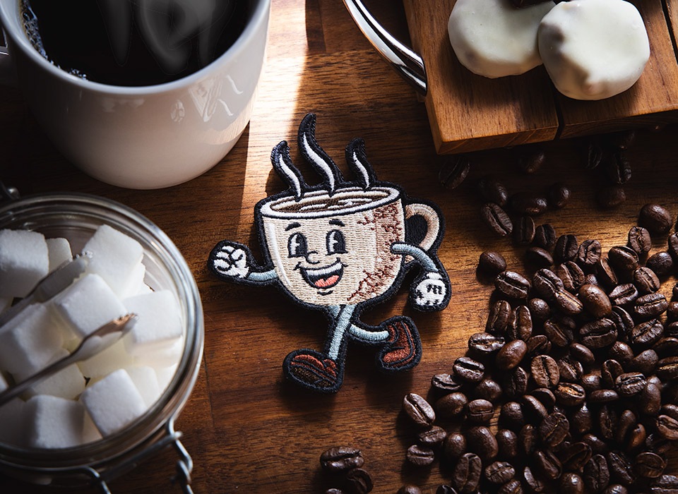 【ゆうパケット対象 】PDW Coffee Morale Patch