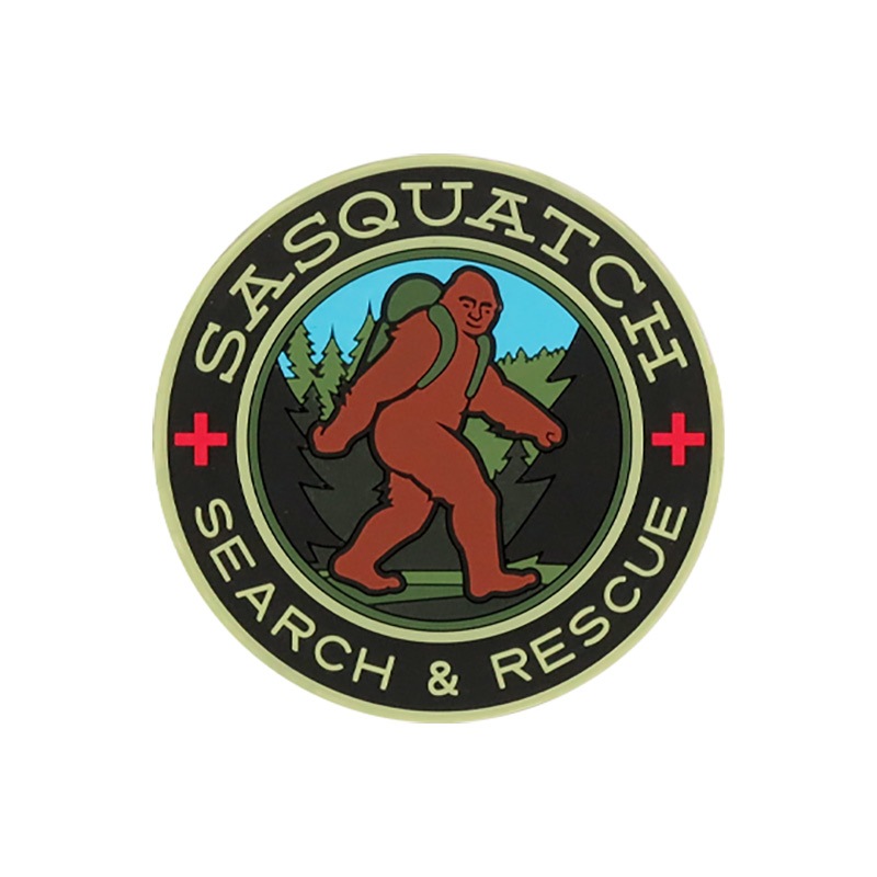 【ゆうパケット対象 】PDW Sasquatch SAR 2021 PVC Patch