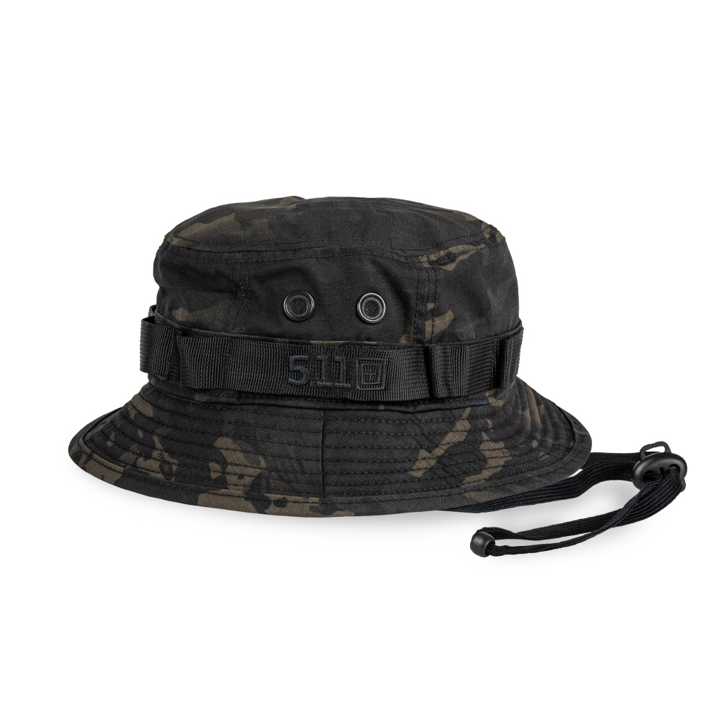 【5.11 Tactical ファイブイレブンタクティカル】5.11  MultiCam Boonie Hat - Multicam Black