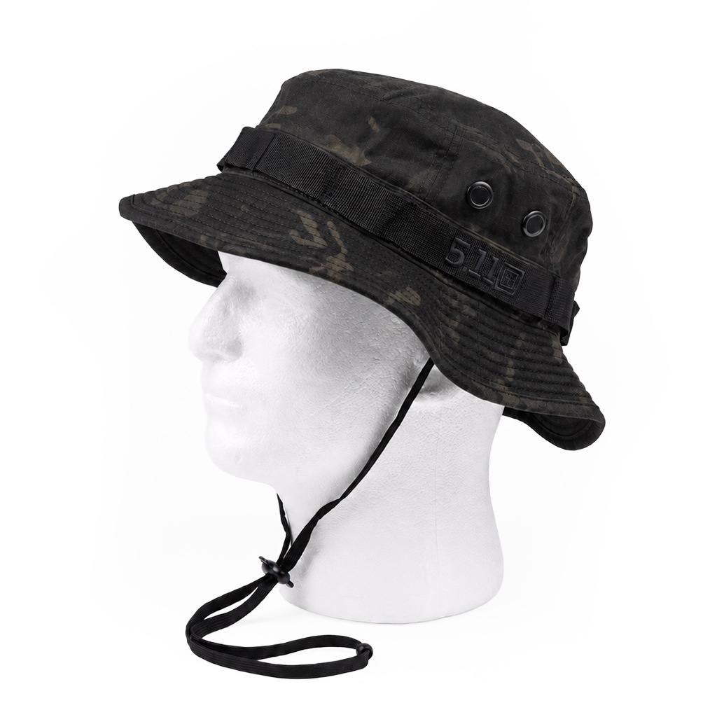【5.11 Tactical ファイブイレブンタクティカル】5.11  MultiCam Boonie Hat - Multicam Black