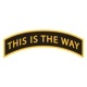 【ゆうパケット対象 】PDW This is the Way Tab Sticker