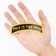 【ゆうパケット対象 】PDW This is the Way Tab Sticker