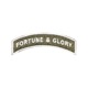 【ゆうパケット対象 】PDW Fortune & Glory Tab 2022 Morale Patch