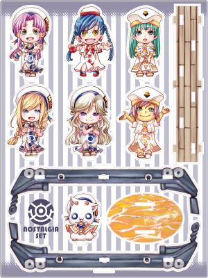 ARIA グッズセット The BENEDIZIONE】ARIA 原作ゴンドラぷに アクリルフィギュア