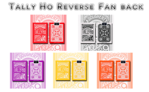 Tally Ho Reverse Fan back Limited Ed. by Aloy Studios / USPCC