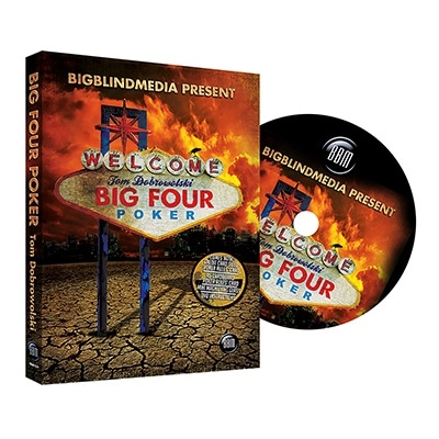 Big Four Poker Japanese version (English DVD and Japanese Gimmick) by Tom Dobrowolski and Big Blind䥵