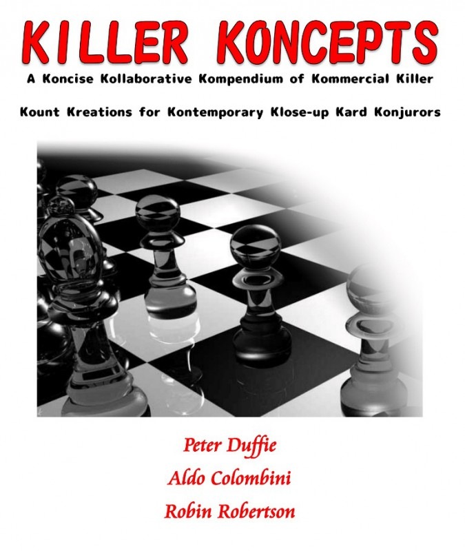 Killer Koncepts�����ܸ��ǥ�����ӥ˥Ρ���