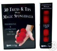 30 Tricks & Tips w/ Spongeballs DVD & Spongeballs