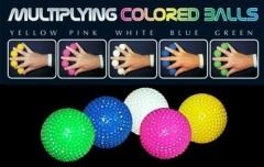 MULTIPLYING COLORED BALLS - vernet