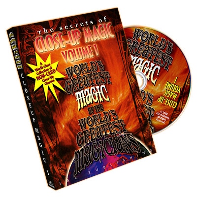 特価】クロースアップ・マジック Vol.1「ワールドグレイテストマジック