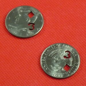 �¸��Υ����󡧥������3��3 of Diamonds Half Dollar��