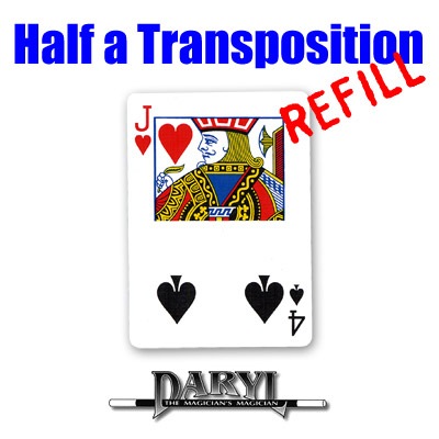 ��ե��롧�ϡ��ե����ɡ��֡�REFILL Half A Transposition (RED Back - 4S/JH)  by Daryl