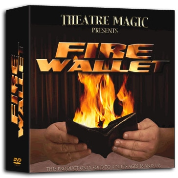 �ե����䡼���å�2.0�ʼ�ư���å�����Fire Wallet 2.0 (DVD and Gimmick)  by Theatre Magic