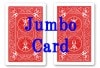 �����ܥ����ɡ����֥�Хå����֡��֡�/Jumbo Bicycle Card (Double Back, RED/RED)