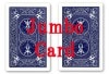 �����ܥ����ɡ����֥�Хå����ġ��ġ�/Jumbo Bicycle Cards (Double Back, BLUE/BLUE)