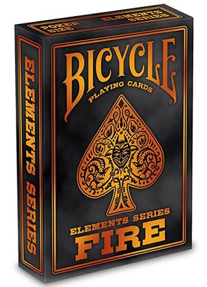 Bicycle エレメンツシリーズ ファイア デッキ Fire Elements Series Bicycle Playing Cards