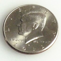 �������������ϡ��ե��顼�ʥ��ࡦ�ϡ��ա�/Super Steel Shimmed U.S. Half Dollar
