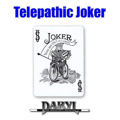 テレパティック ジョーカー Telepathic Joker By Daryl トランプマジック ギャフ カード