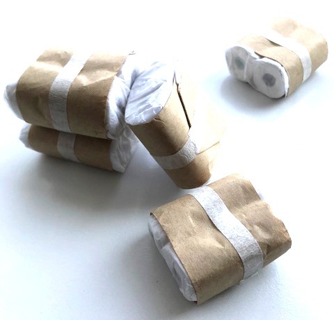 20個セット】投げテープ20個（蜘蛛の糸）白（レギュラーサイズ