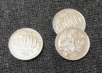 500円玉：ミニ | コインマジック,ノーマル・コイン |
