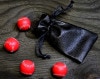 åסܡѥ쥶ܡֿ / Set of 4 Leather Balls for Cups and Balls (Red) by Leo Smetsers