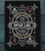 ���ò�������ۥ�����ơ������졼�٥롦�ǥå��ʸ���֥�å��� / Vintage Label Playing Cards (Premier Edition Black) by Craig Maidment