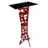 ѥѥơ֥롧֡Folding Table Red Gold