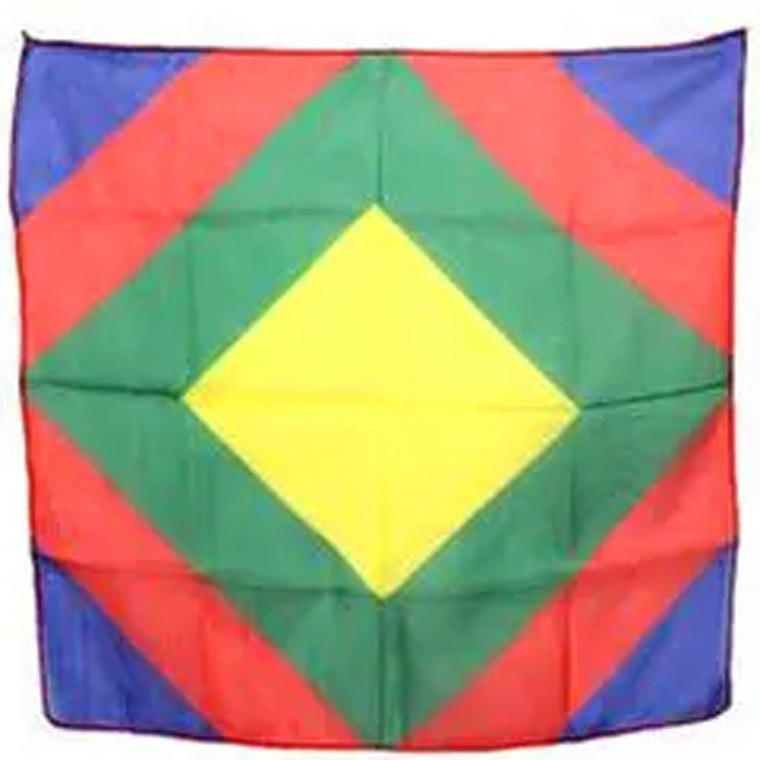 4�������䥷�륯����45����� / 18 Inch Silk (Four Color Rhombus)