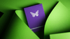 �Х��ե饤�ǥå� / Butterfly Playing Cards (Royal Purple Edition)