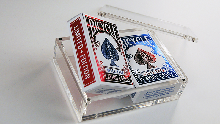 òBicycle Rider Back Mini Limited Edition (2 Pack With Foil Tucks In Carat Case)