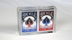 òBicycle Rider Back Mini Limited Edition (2 Pack With Foil Tucks In Carat Case)