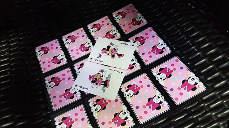 ���ò��ۥߥˡ��ޥ������ǥå� / Minnie Mouse Playing Cards