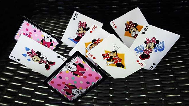 ���ò��ۥߥˡ��ޥ������ǥå� / Minnie Mouse Playing Cards