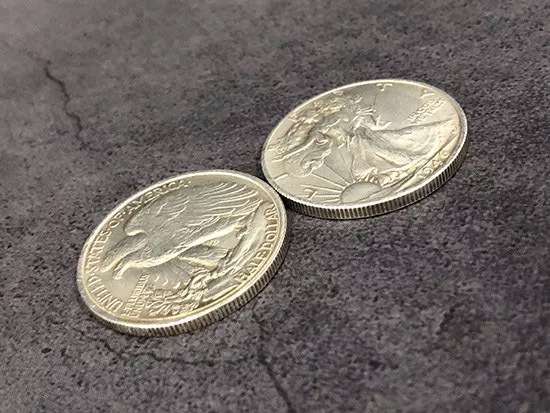 �ޥ��ͥåȡ����������󥰥�Хƥ���������/Magnetic��Walking Liberty Half Dollar (Super Strong)