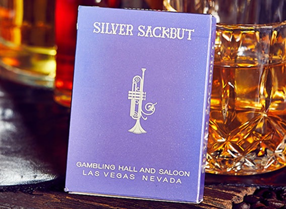 ڸꡦòۥСåХåȡǥåʻ / Silver Sackbut Playing Cards (Purple)