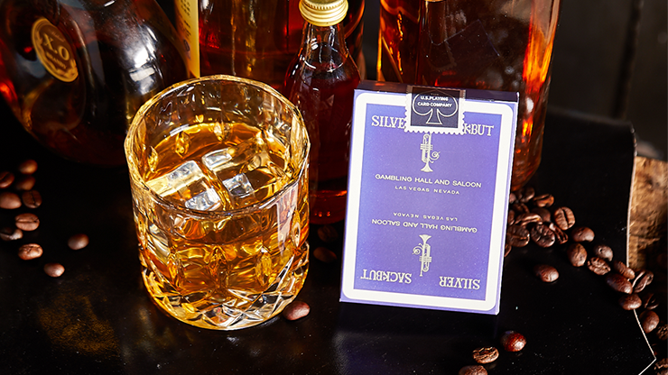 ڸꡦòۥСåХåȡǥåʻ / Silver Sackbut Playing Cards (Purple)