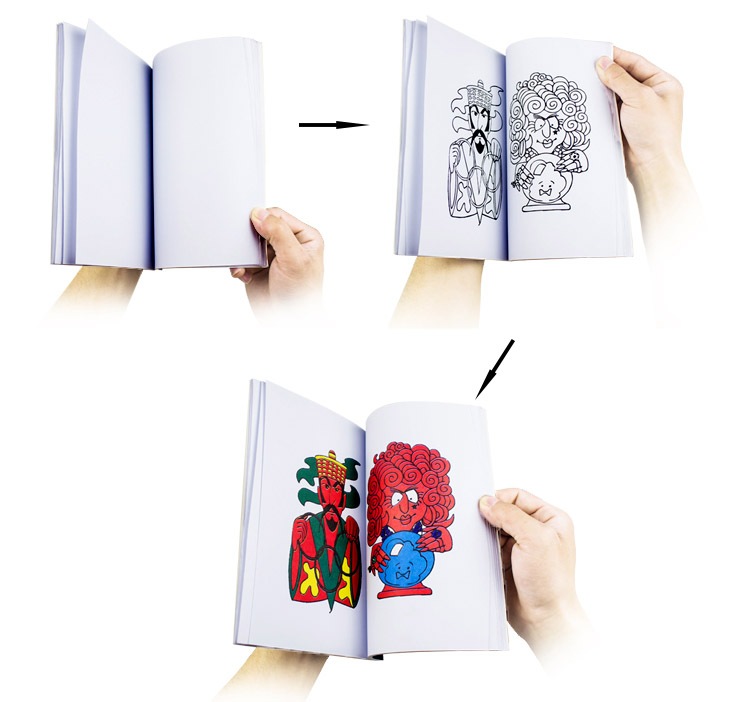 ���顼��󥰥֥å����������� / a Fun Magic Coloring Book