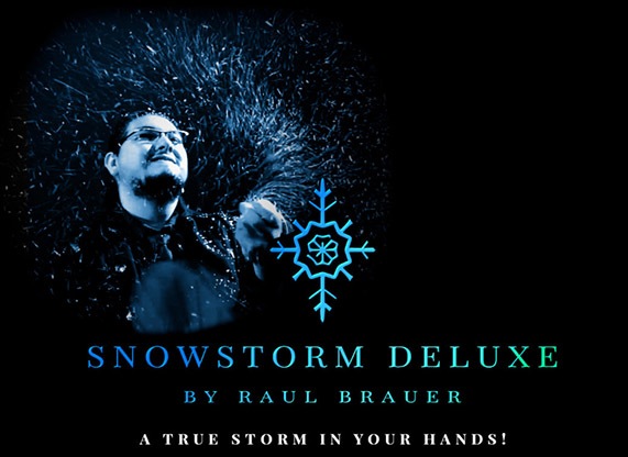 ������ͤ˺٤�����SNOW���� ����� / Snowstorm Deluxe (White) by Raul Brauer����