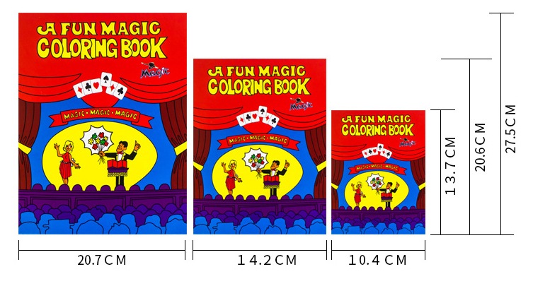���顼��󥰥֥å����祵���� / a Fun Magic Coloring Book