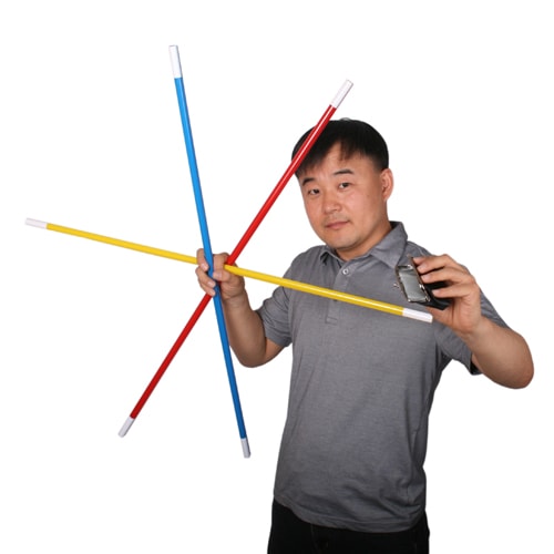 �饤���󥰥����� / Rising Cane(Red+Blue+Yellow) with Purse ��