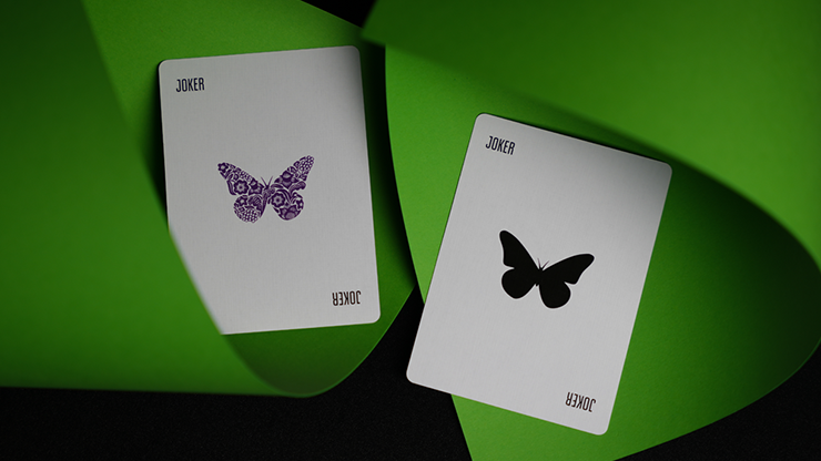 �Х��ե饤�ǥå� / Butterfly Playing Cards (Royal Purple Edition)
